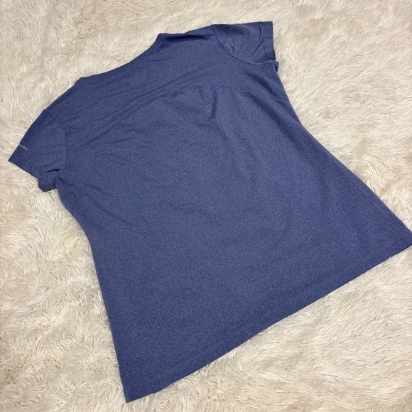 COLUMBIA Womens Omni-Wick Short Sleeve T-Shirt Top Blue Size XL - Picture 7 of 10